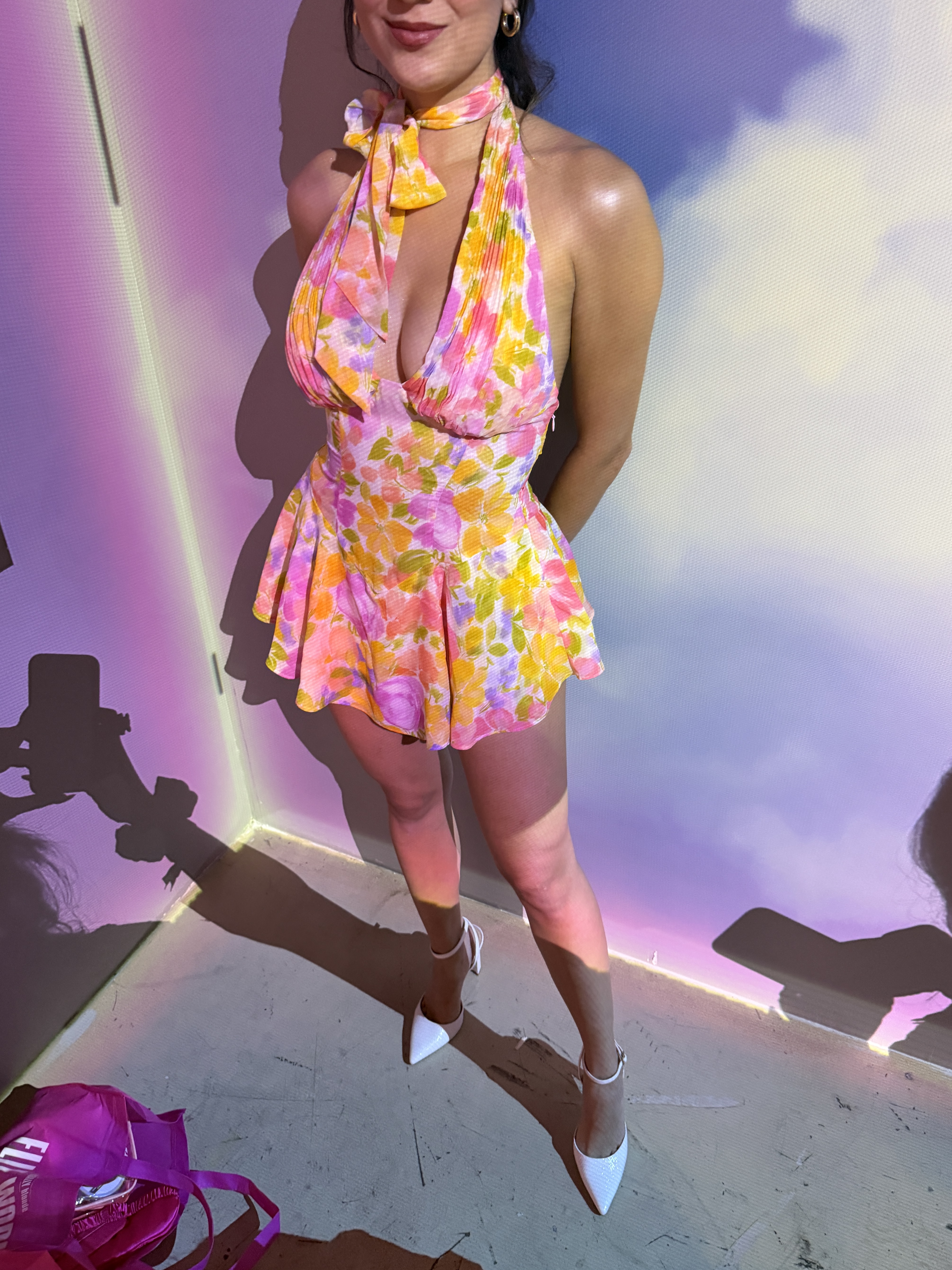 elle woods halter dress 25 Years of Legally Blonde: Stepping into World with Shopbop ALD
